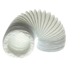 White Knight Tumble Dryer Vent Hose Pipe 2.5 Metres Long 4 inch Diameter