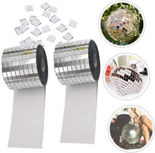 2PCS Mirror Mosaic Tiles Small