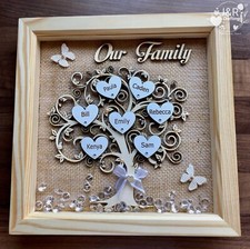 Personalised 3D Box Frame