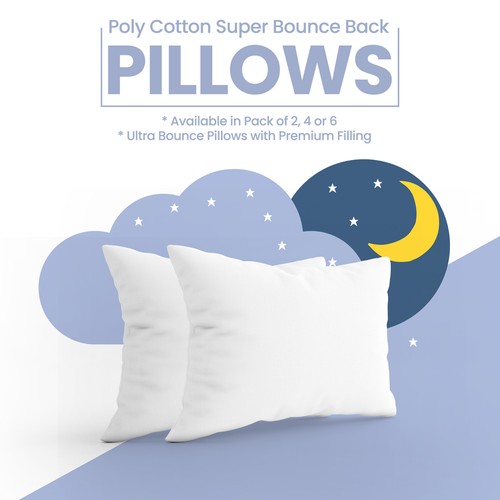 Bouncy pillows filled - bouncy, with