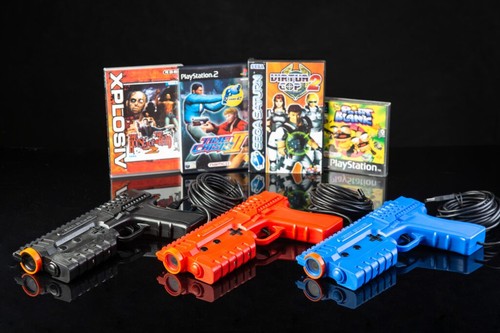 Sinden black arcade light gun - black,