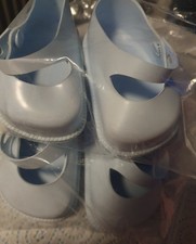 Vintage  X2 Size 5 Dolls Shoes  Blue 3. 3/4 " Roddy Brighton Belle Cinderella