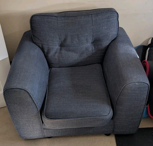 Blue dfs armchair - blue,