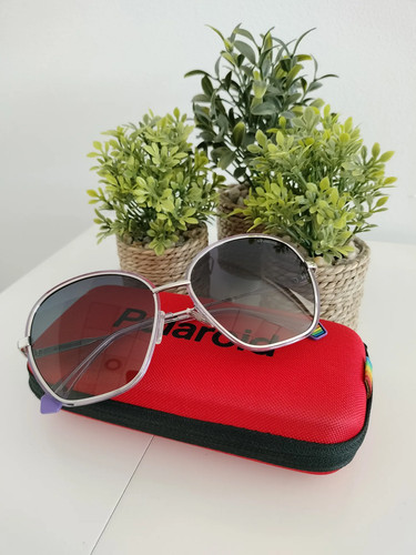 Silver dark lens sunglasses - silver,