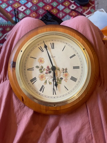Vintage quartz 1989 floral - quartz,