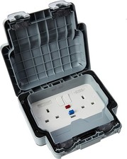 Double RCD Protected Socket