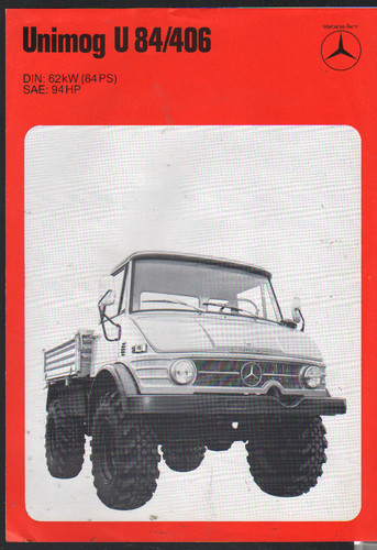 Mercedes benz unimog 406 - mercedes-benz,