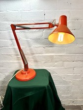An Vintage Retro Orange Anglepoise Lamp by Thousand and One Lamps Ltd