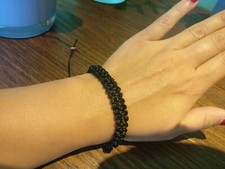 Handmade Wax Cotton Thai Wristband | Woven String Friendship Bracelet | Gift