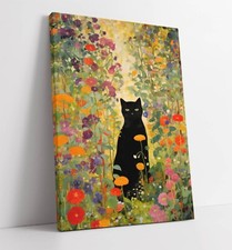GUSTAV KLIMT BLACK CAT IN