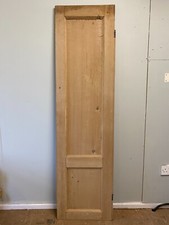 UC75 (17 1/4 x 64 3/4) Old Original Reclaimed Period Pine Cupboard Door