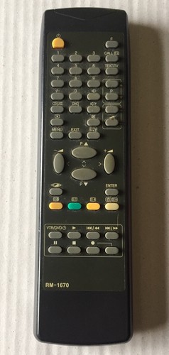 1670 toshiba rear - rm-1670,