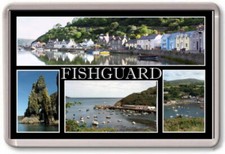 FRIDGE MAGNET - FISHGUARD -