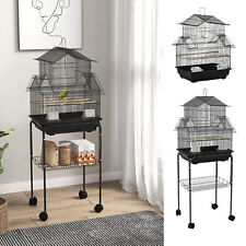 Metal Bird Cage w/ Plastic