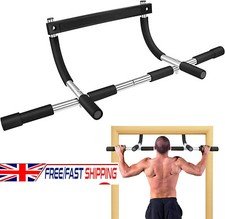 Doorway Pull Up Bar Chin Up Bar Fitness Exercise  Gym Strength Workout