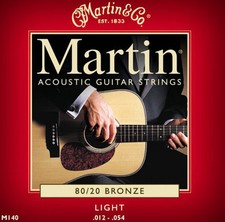 MARTIN ACOUSTIC GUITAR STRINGS LIGHT 12-54 CHEAPEST ON EBAY ( LOOK ) 