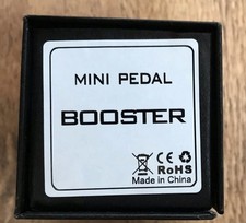 Amuzik Mini Booster Guitar Effect Pedal Pedal (Brand new)