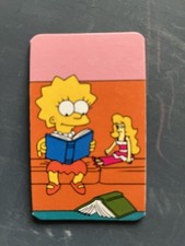 Connecting Fridge Magnet - Lisa Simpson On Couch 2002