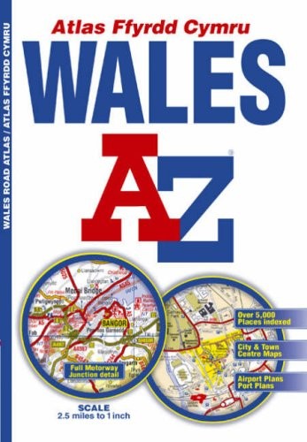 Wales regional road atlas - regional, by