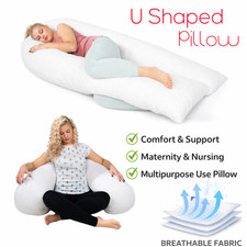 12Ft Comfort Big U Pillow Full