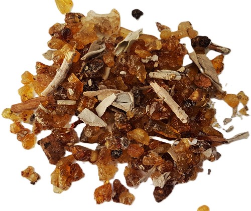 White sage incense - white, resin