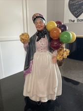 Royal Doulton Biddy Penny Farthing Figurine HN 1843 Colourful Balloons