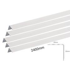 5Pcs White Wall Angle