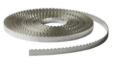 Fine Silver (999) Flat Scalloped Bezel Strip Wire (Soft) 