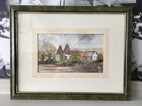 Vintage frame water - frame, colour