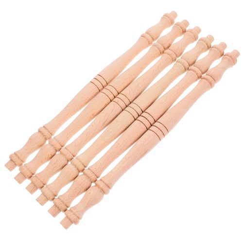 Pcs wood spindles for - 6,