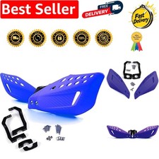 Motorcycle Handguards in Blue