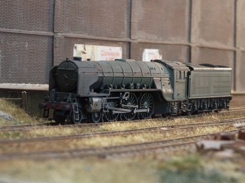 Gauge locomotive weathered - oo,