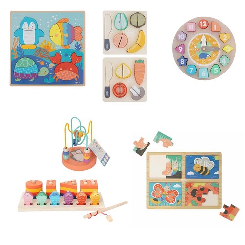 Wooden kids toys - wooden, toddler