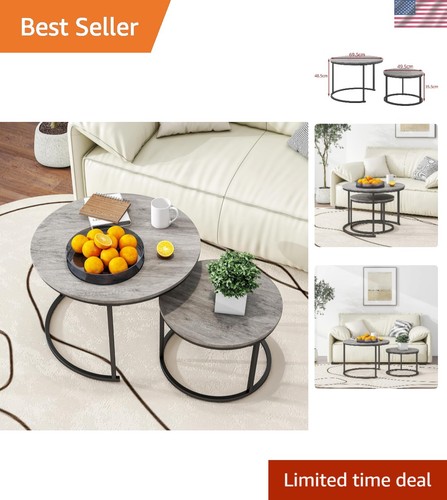 Versatile round nesting coffee - nesting,