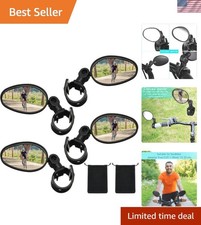 Tool-Free Install Bike Mirrors