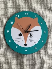Fox Wall Clock - Battery