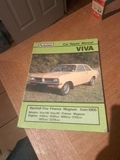 Vauxhall Viva Firenza Magnum from 1966 Car Repair Manual by David Penn classic 