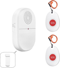 DAYTECH Personal Alarm for Elderly, Wireless Portable Vibration Caregiver Pager 