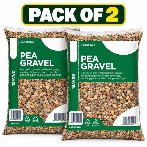 10mm pea gravel shingle - pea,