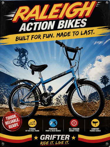 Classic raleigh grifter bike - raleigh,
