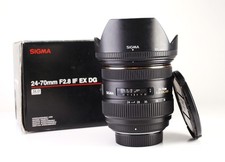 Sigma EX DG 24-70mm F2.8 HSM Lens Nikon DSLR Box Refurbished +12 Month Guarantee
