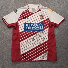 Wigan Warriors Signed Rugby