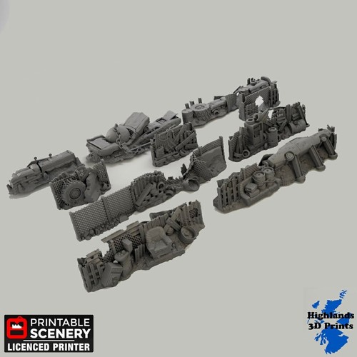 Junkfort barricades scatter - junkfort,