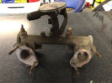 MGB  GT ROADSTER SU CARBURETTOR TWIN CARB EARLY INLET MANIFOLD 12h1398 1 1/2"pcv