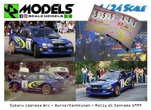 Decal set subaru impreza - subaru,