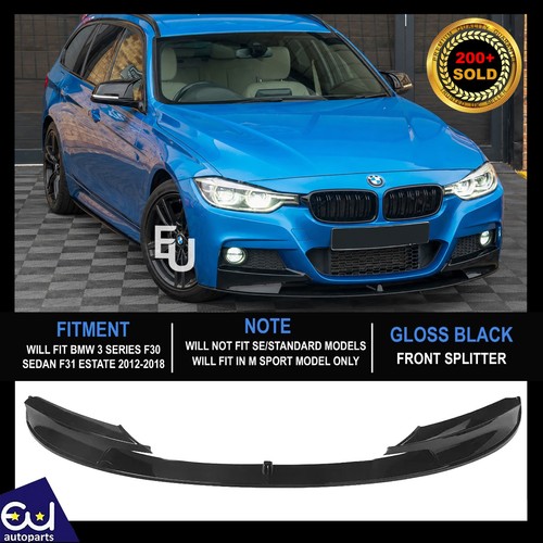 Front lip spoiler splitter - front,