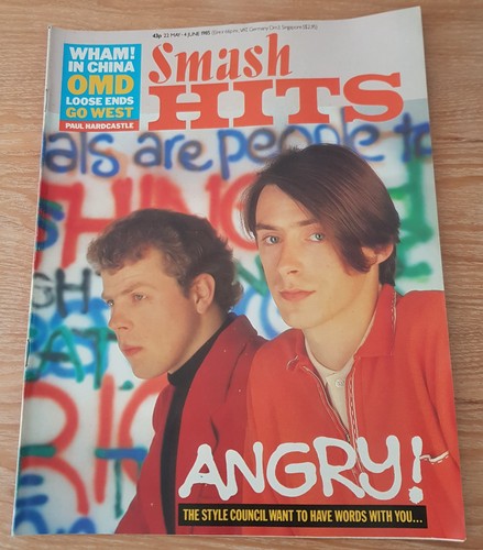 Smash hits magazine - magazine, may