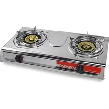 Double Propane Burner Portable