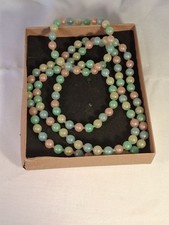 1960s Multicoloured Popper Beads Set Pastel Coloured Plastic GC