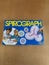 Vintage SPIROGRAPH Set Parker 1987 Drawing Set WHEELS PENS INSTRUCTIONS